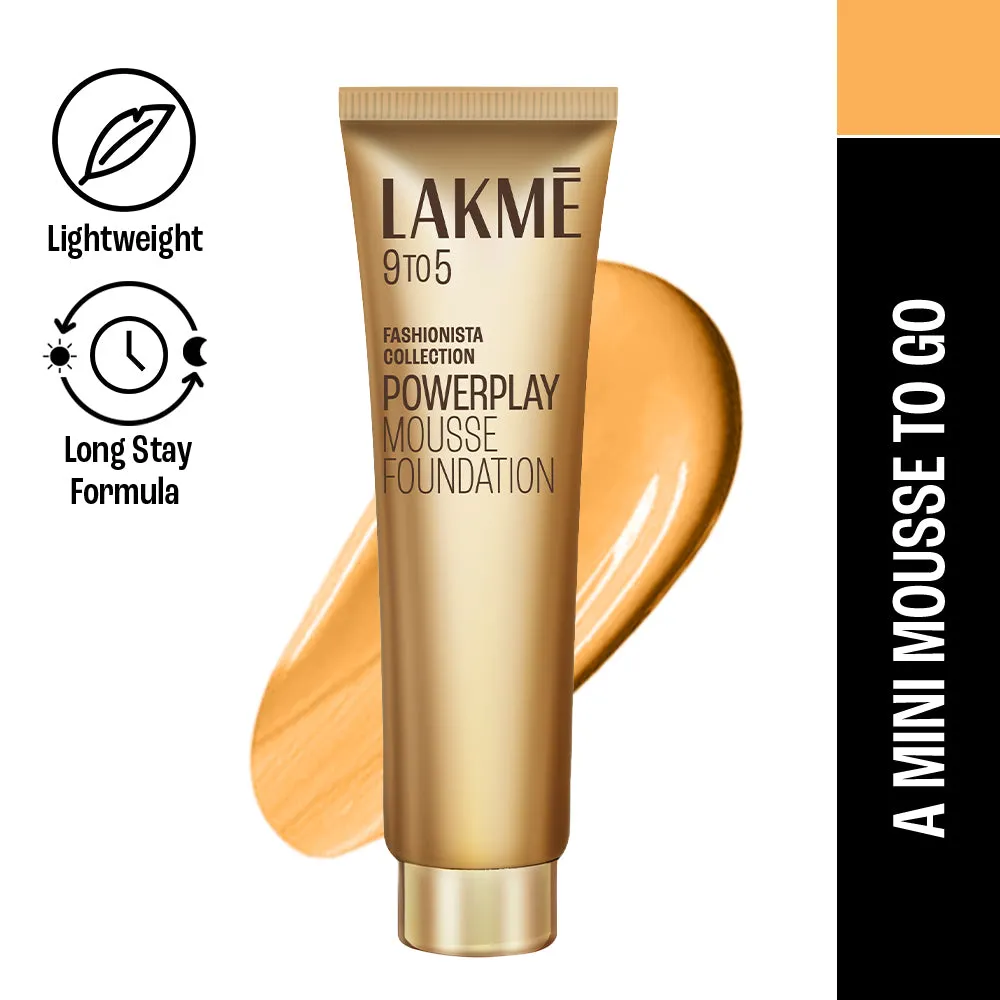 Lakmē 9 to 5 Weightless Mousse Foundation, 6gm