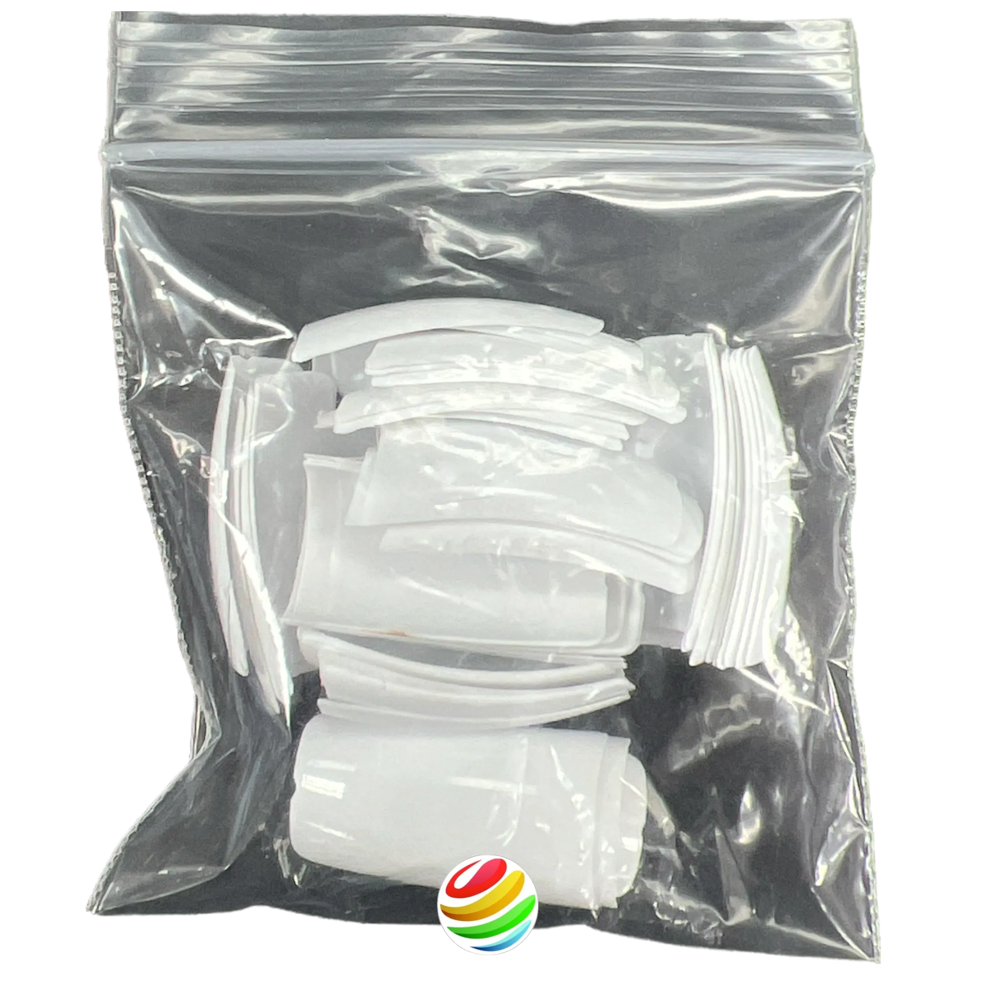 Lamour Toe Tips French (White) 50ct/bag