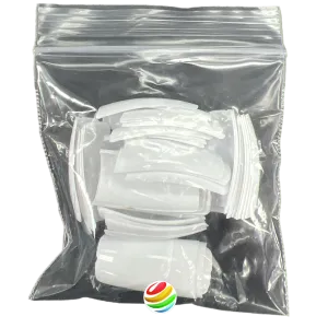 Lamour Toe Tips French (White) 50ct/bag