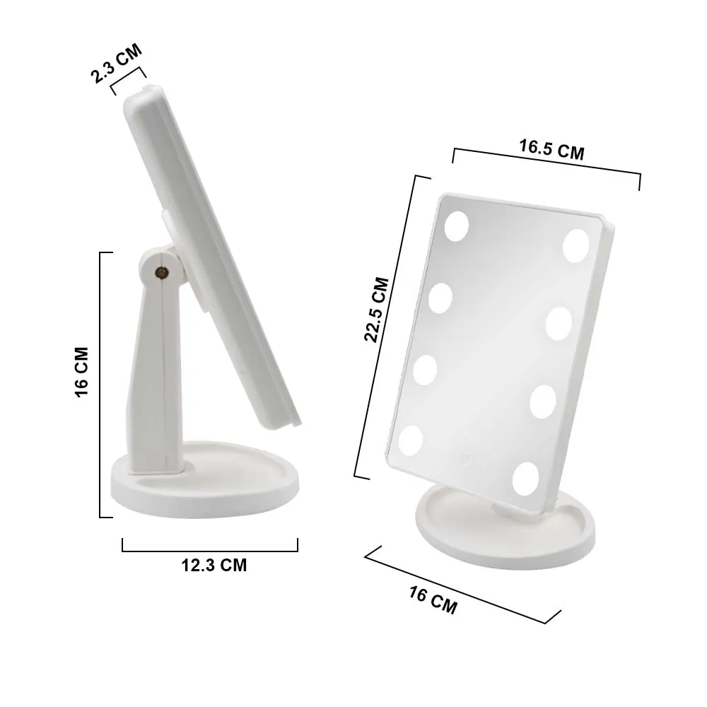 LED COSMETIC MIRROR NEW(WHITE)