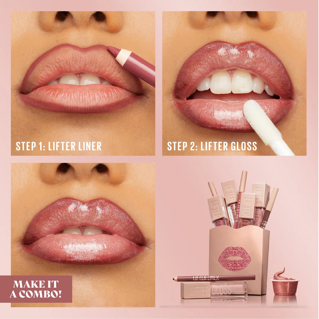 Lifter Liner Lip Liner Pencil with Hyaluronic Acid and Jojoba Oil