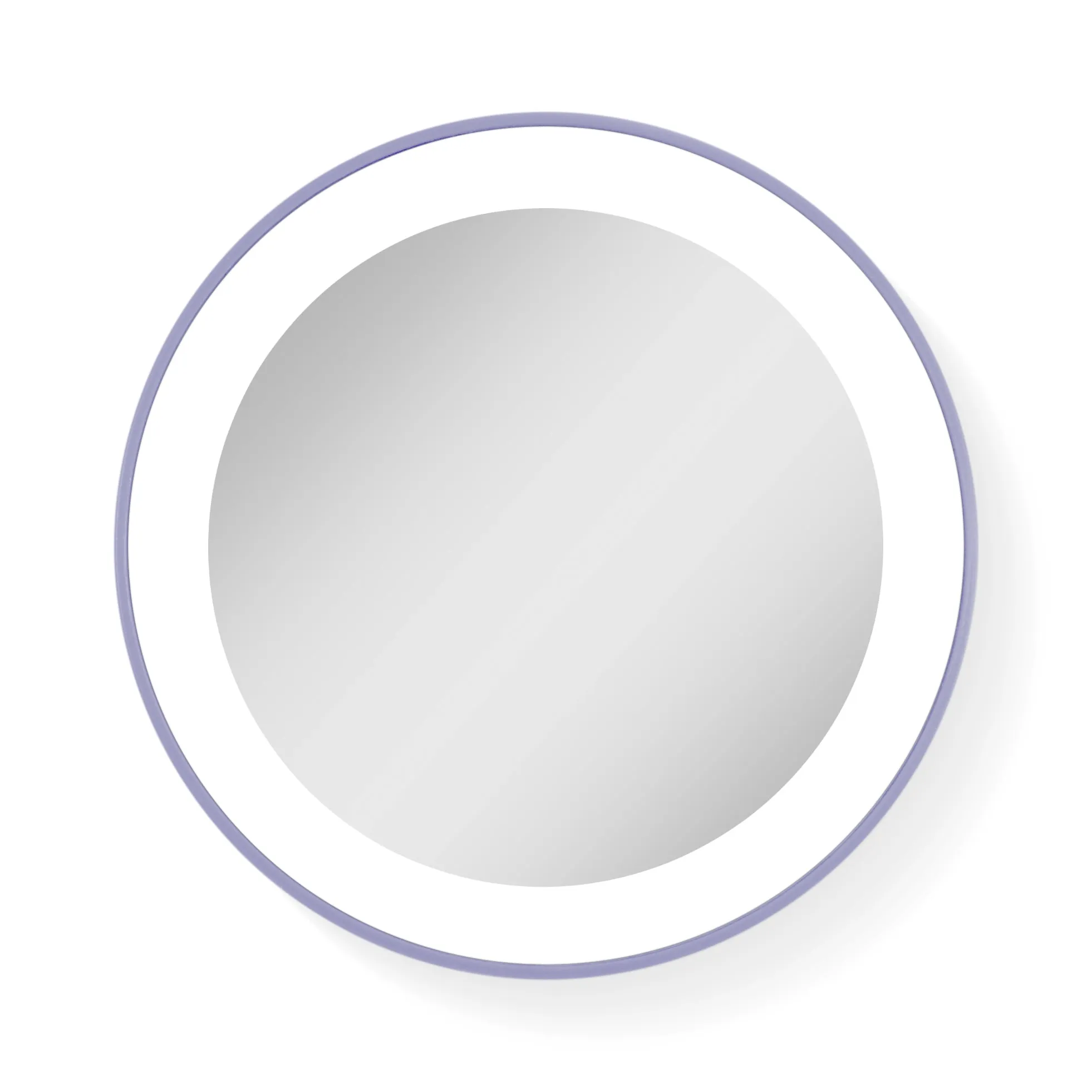 Lighted Compact Mirror with Magnification & Suction Cup