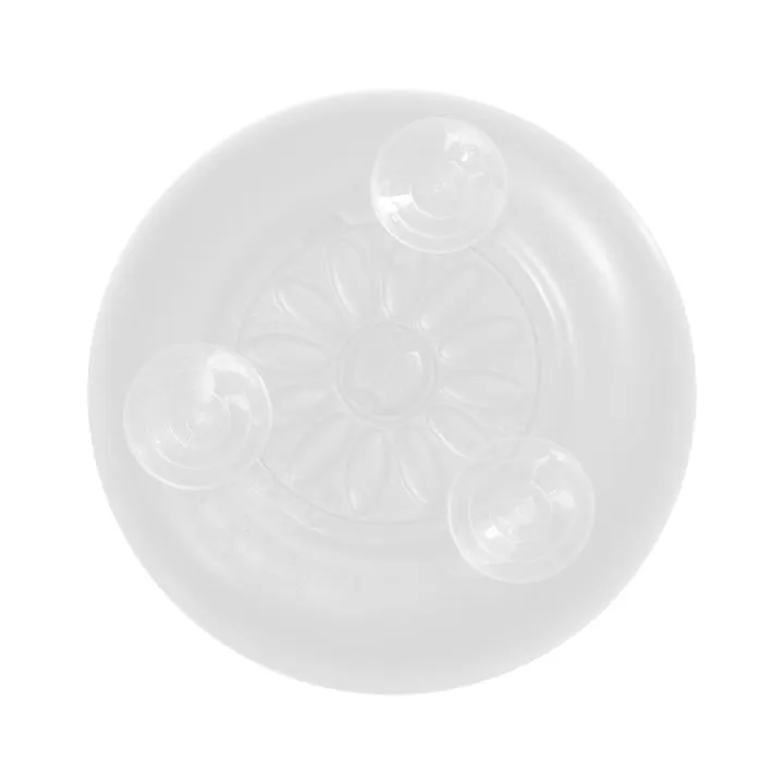 Lighted Compact Mirror with Magnification & Suction Cup