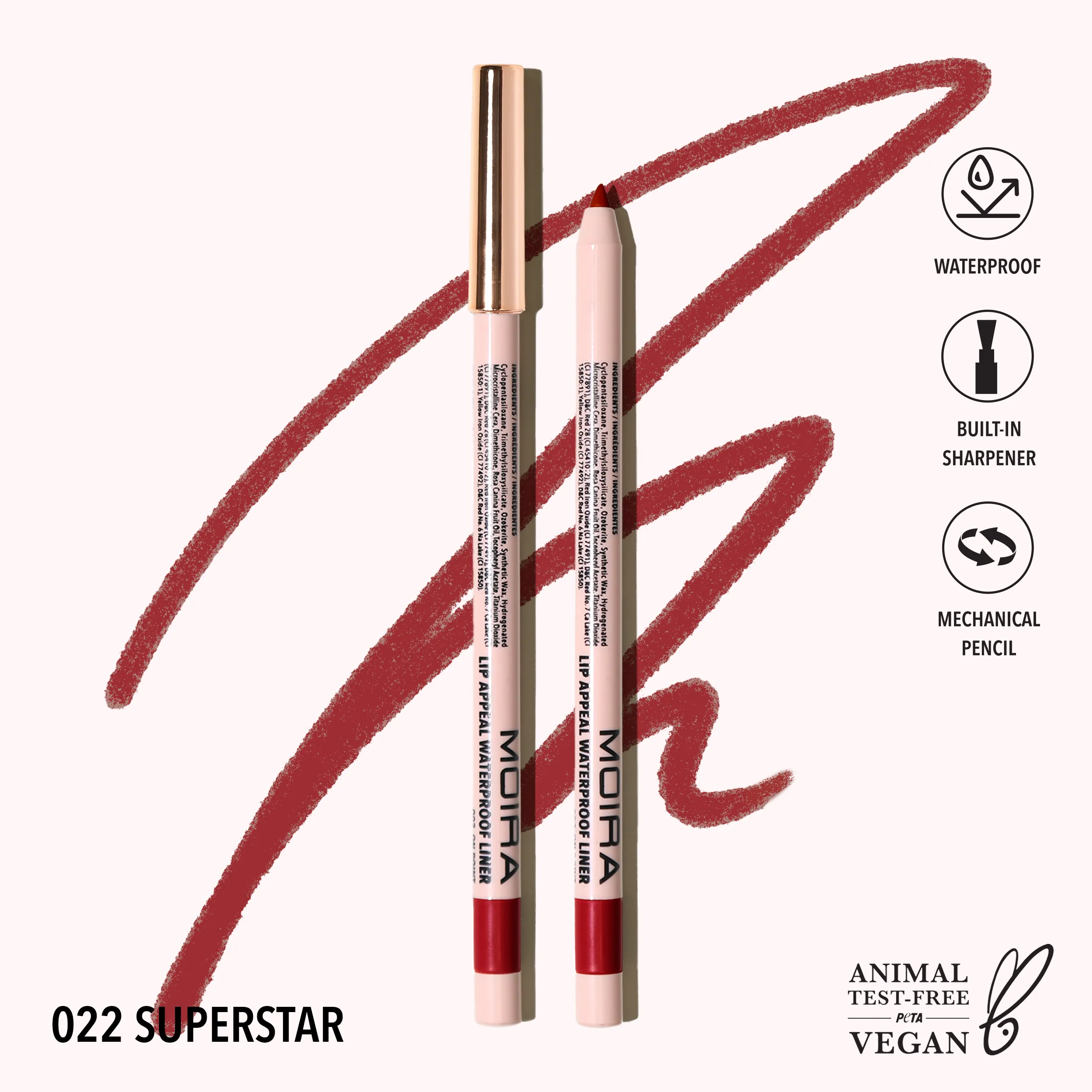 Lip Appeal Waterproof Liner (Super Star)