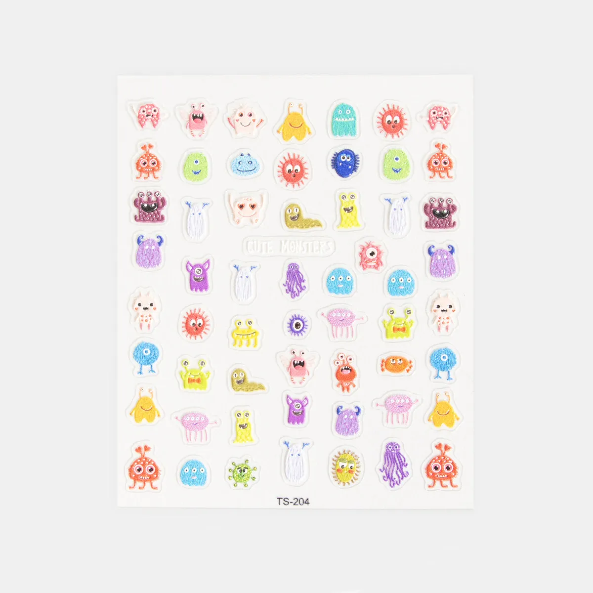 Little Monsters Nail Stickers