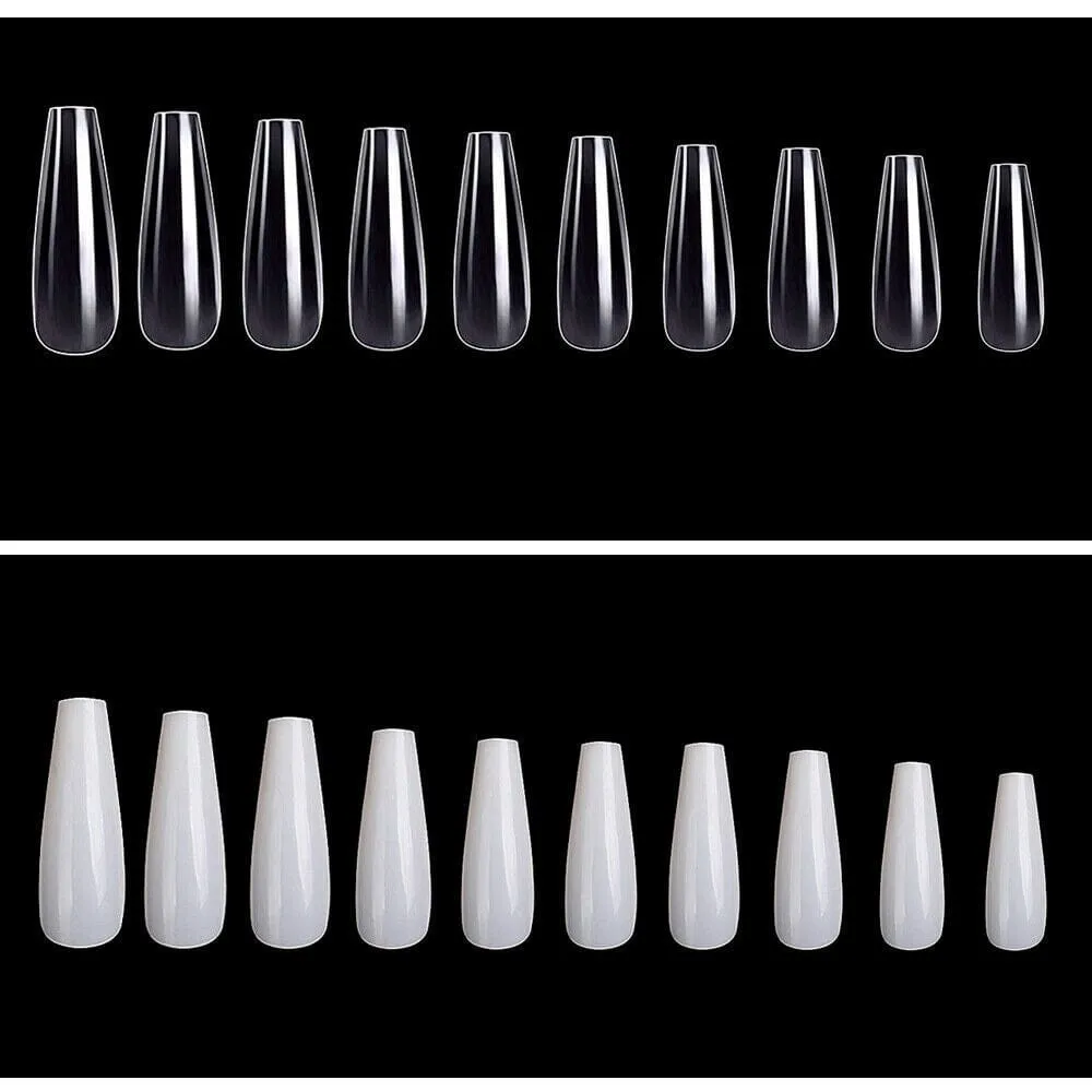 Long Coffin Nail Tips