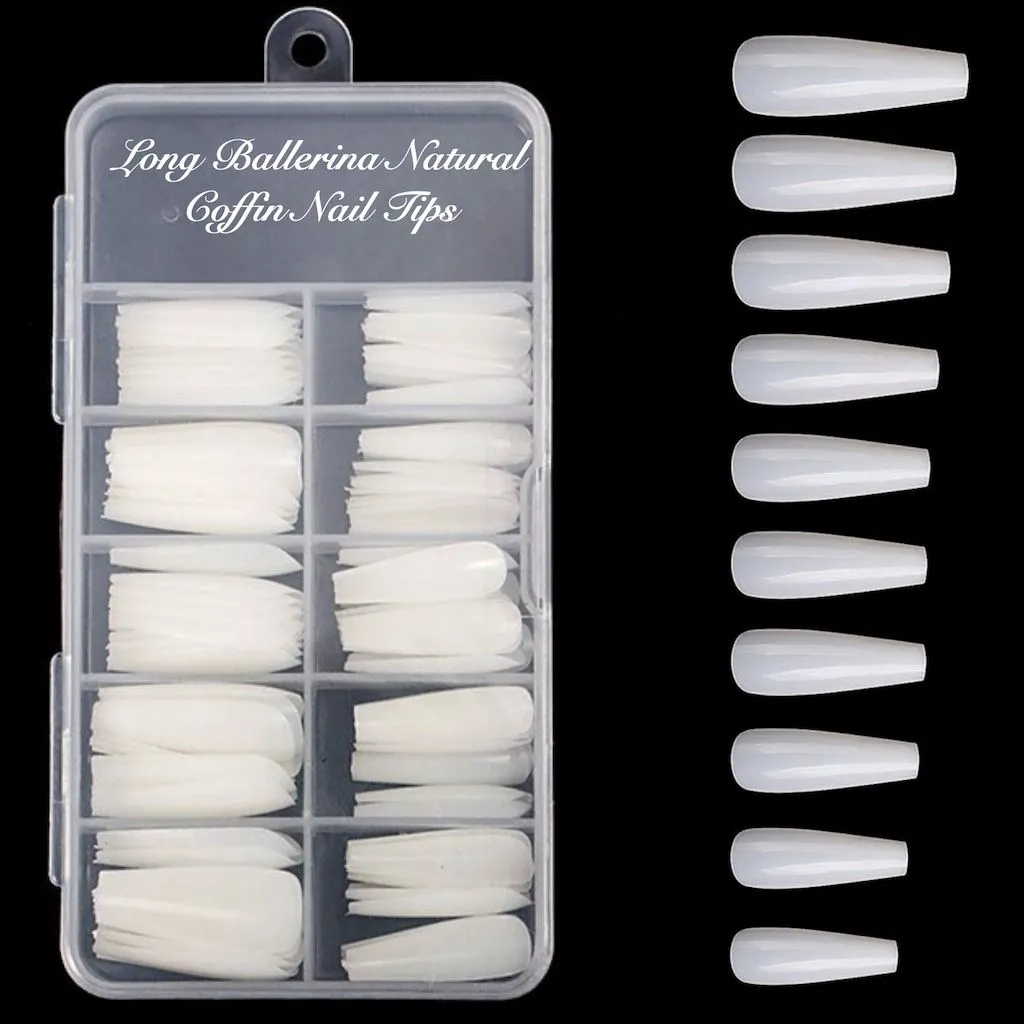 Long Coffin Nail Tips