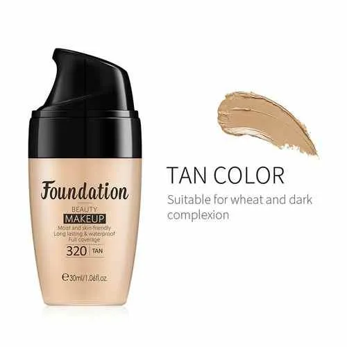 Long-lasting Face Foundation Cream Waterproof Concealer Liquid Even