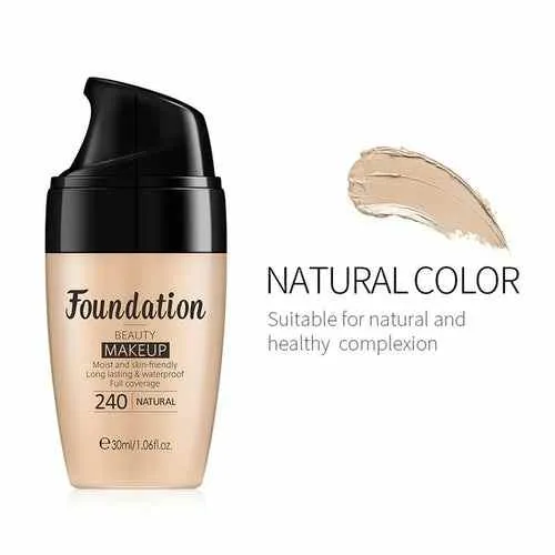 Long-lasting Face Foundation Cream Waterproof Concealer Liquid Even