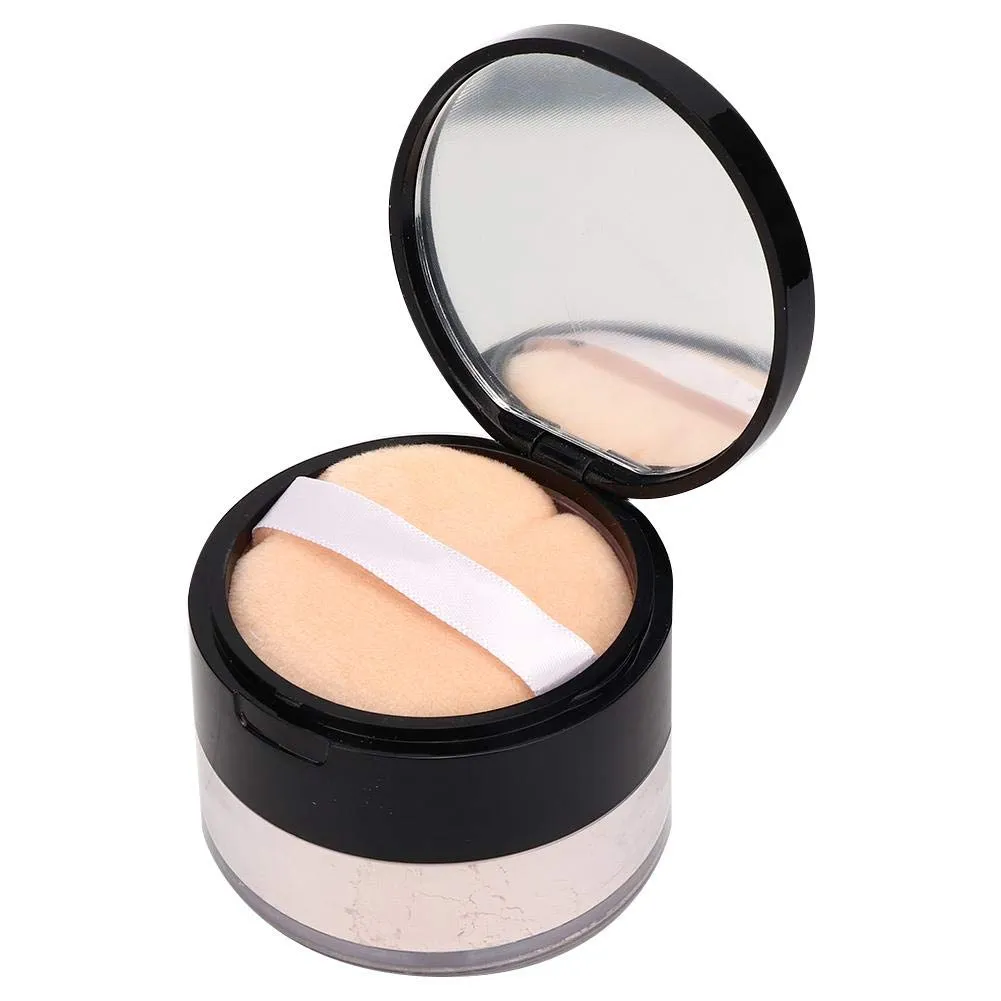 Loose Powder, Moisturizing Loose Powder Oil Control Long Lasting Moisturizing Makeup Setting Powder(07#)