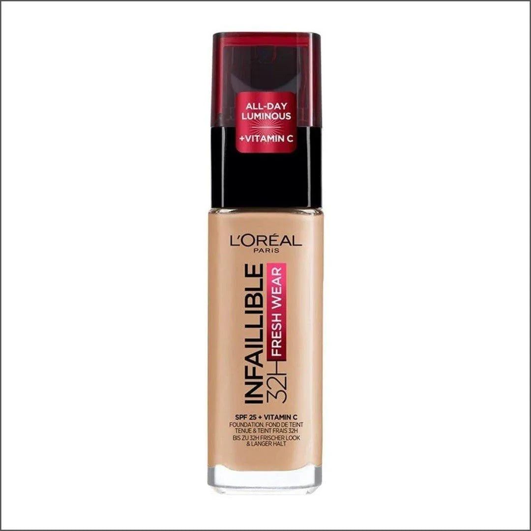 L'Oréal Infaillible 32hr Fresh Wear Foundation - 140 Golden Beige