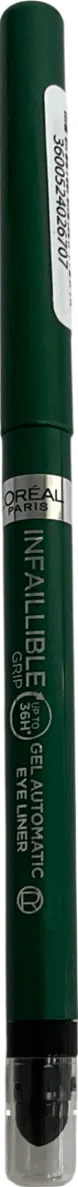 Loréal Infallible Grip 36h Gel Automatic Eyeliner 008 Emerald Green No size
