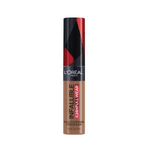 L’Oréal Paris Concealer Infallible Full Wear, One-Swipe Complete Coverage, Matte Finish, Longwear Up to 24hr - Chestnut, 10 mL