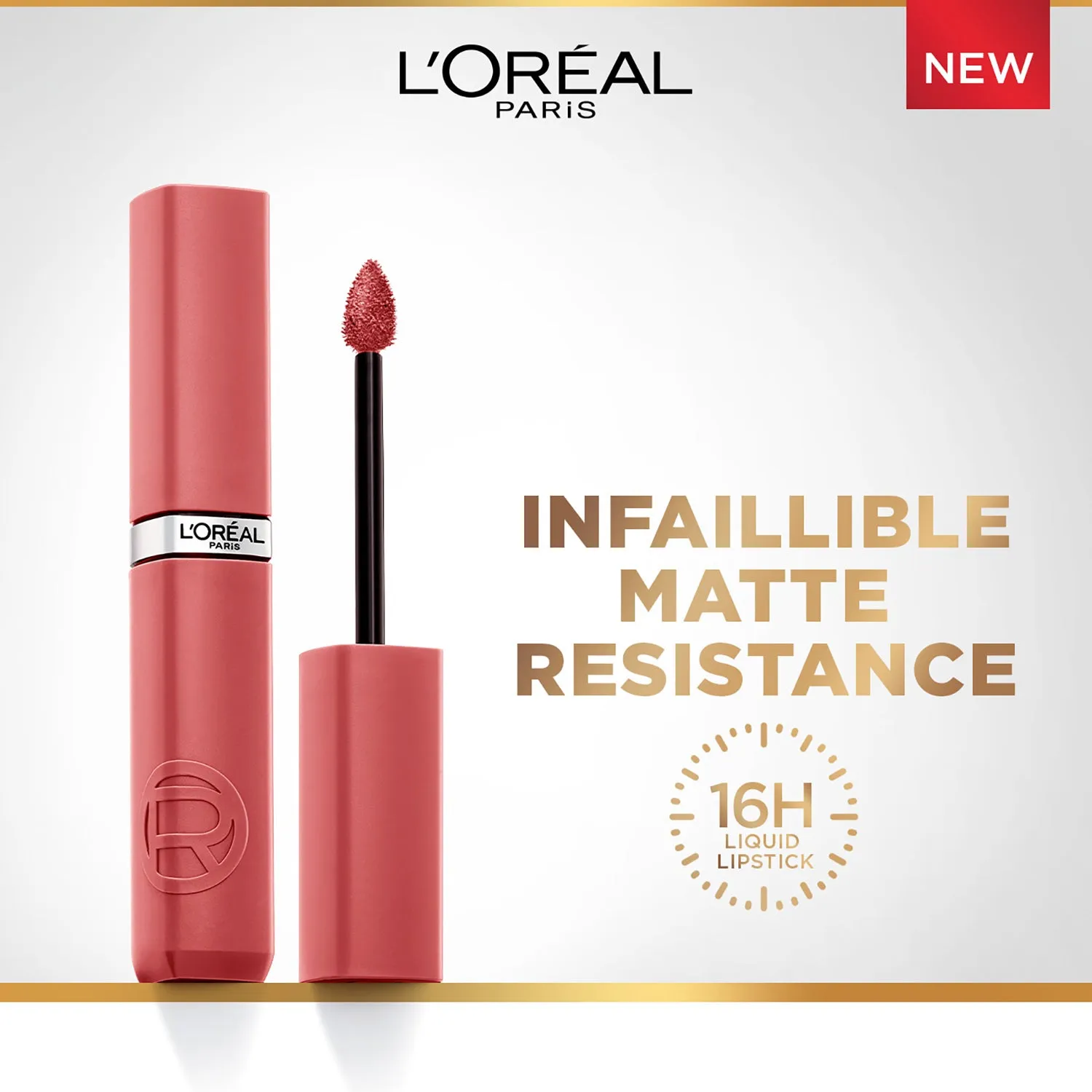 L’Oréal Paris Infallible Matte Resistance Liquid Lipstick, Major Crush 120, 5 ml