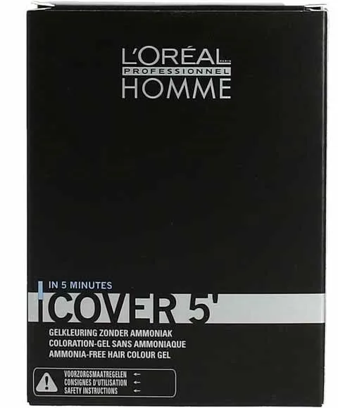 Loreal Homme Cover 5 Ammonia Free Hair Colour Gel