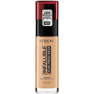Loreal Infallible 24H Fresh Wear Foundation, Natural Buff #455