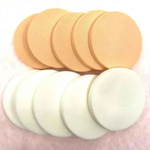 LOUISA Makeup sponge 10pcs special set (Random Color)(Round shape) LOUISA Makeup sponge 10pcs special set (Random Color)(Round shape)