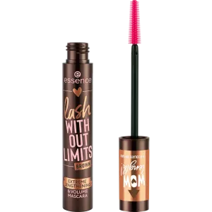 LOVE IT A CHOCO' LOT! lash WITHOUT LIMITS BROWN EXTREME LENGTHENING & VOLUME MASCARA