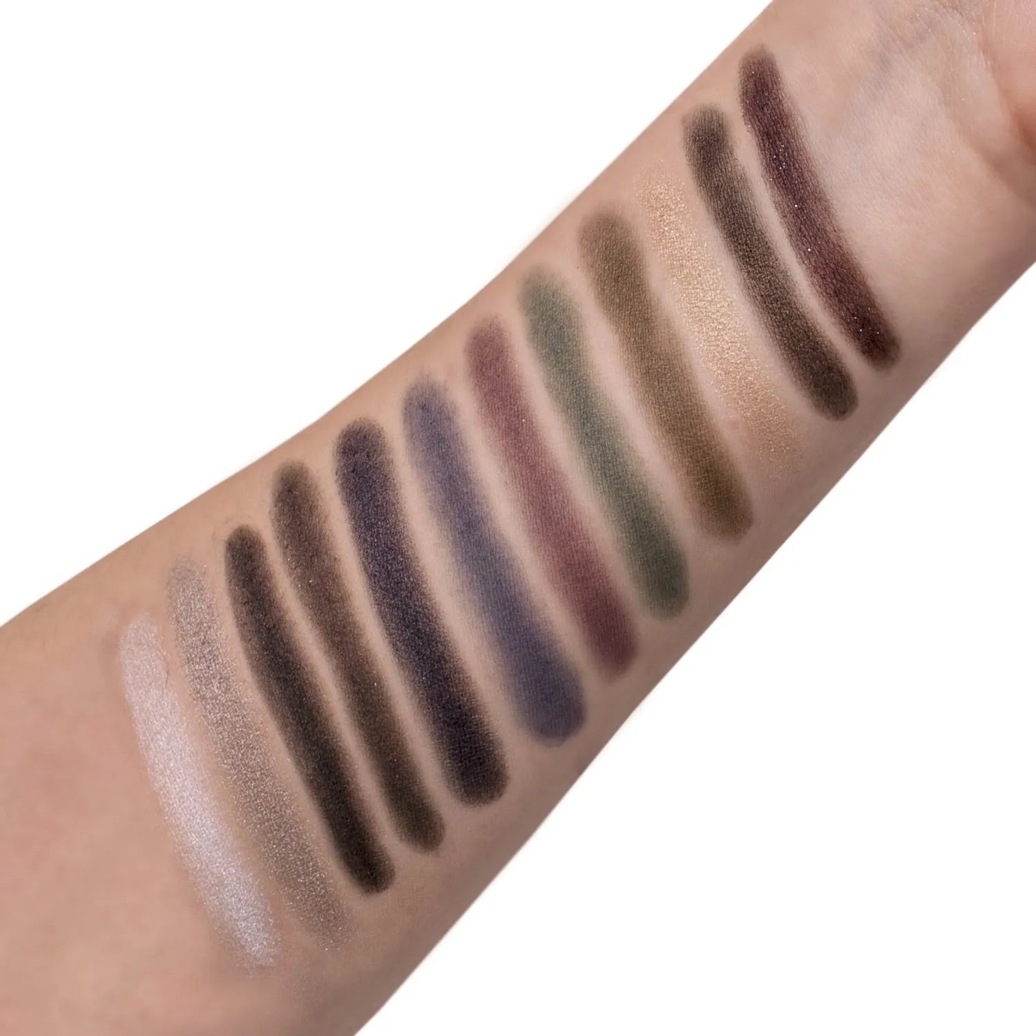 LoveShy Cosmetics Smokey 12 Shade Eyeshadow Palette