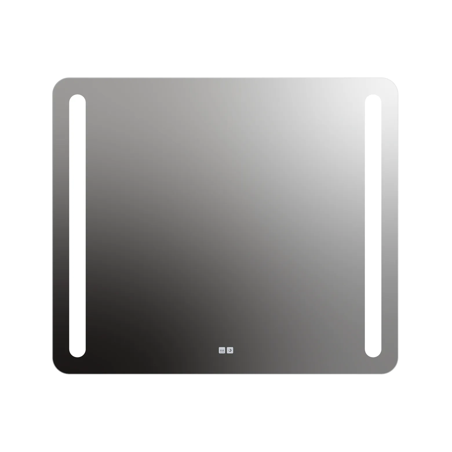 Lumin Rounded Rectangle Lighted Mirror