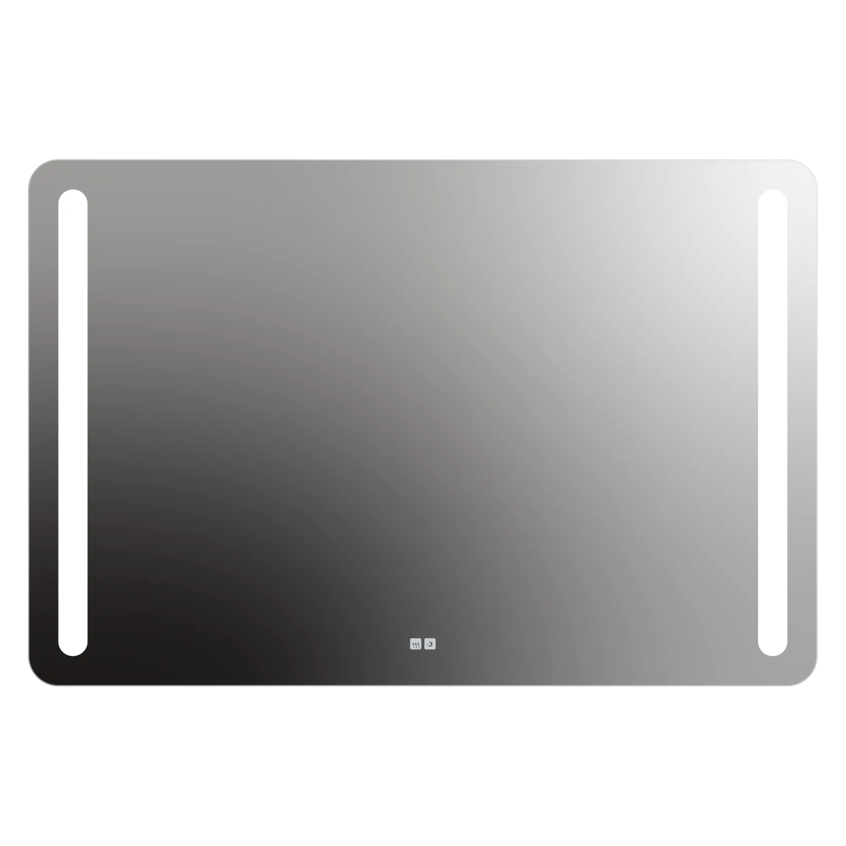 Lumin Rounded Rectangle Lighted Mirror