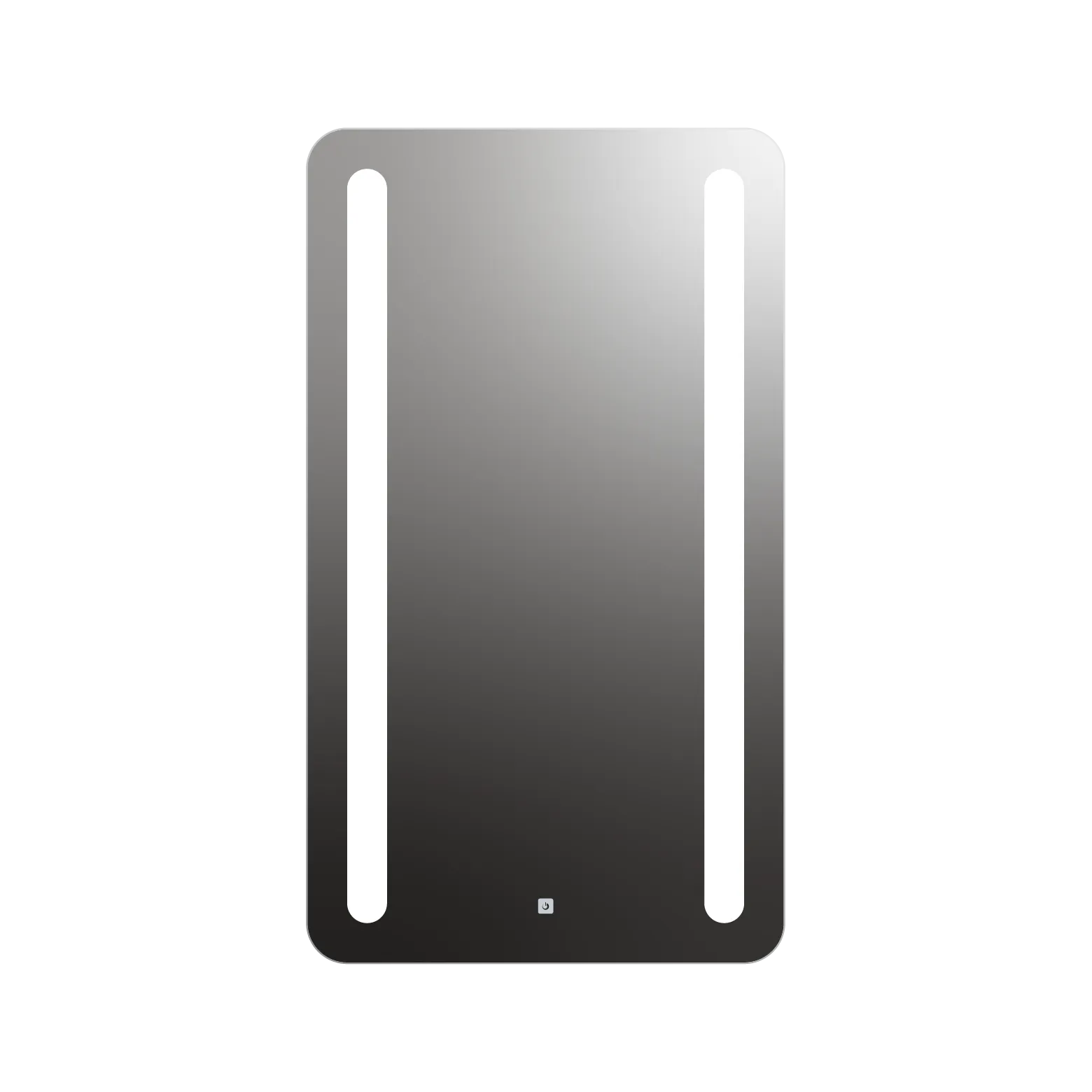 Lumin Rounded Rectangle Lighted Mirror