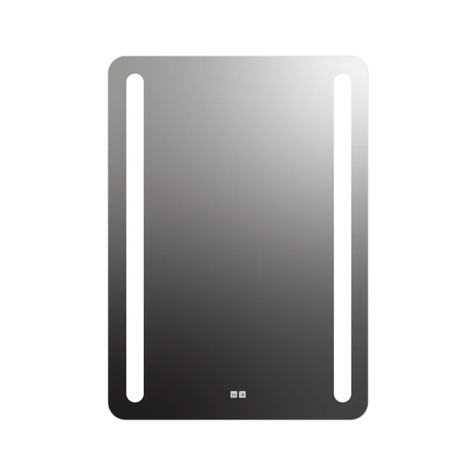Lumin Rounded Rectangle Lighted Mirror