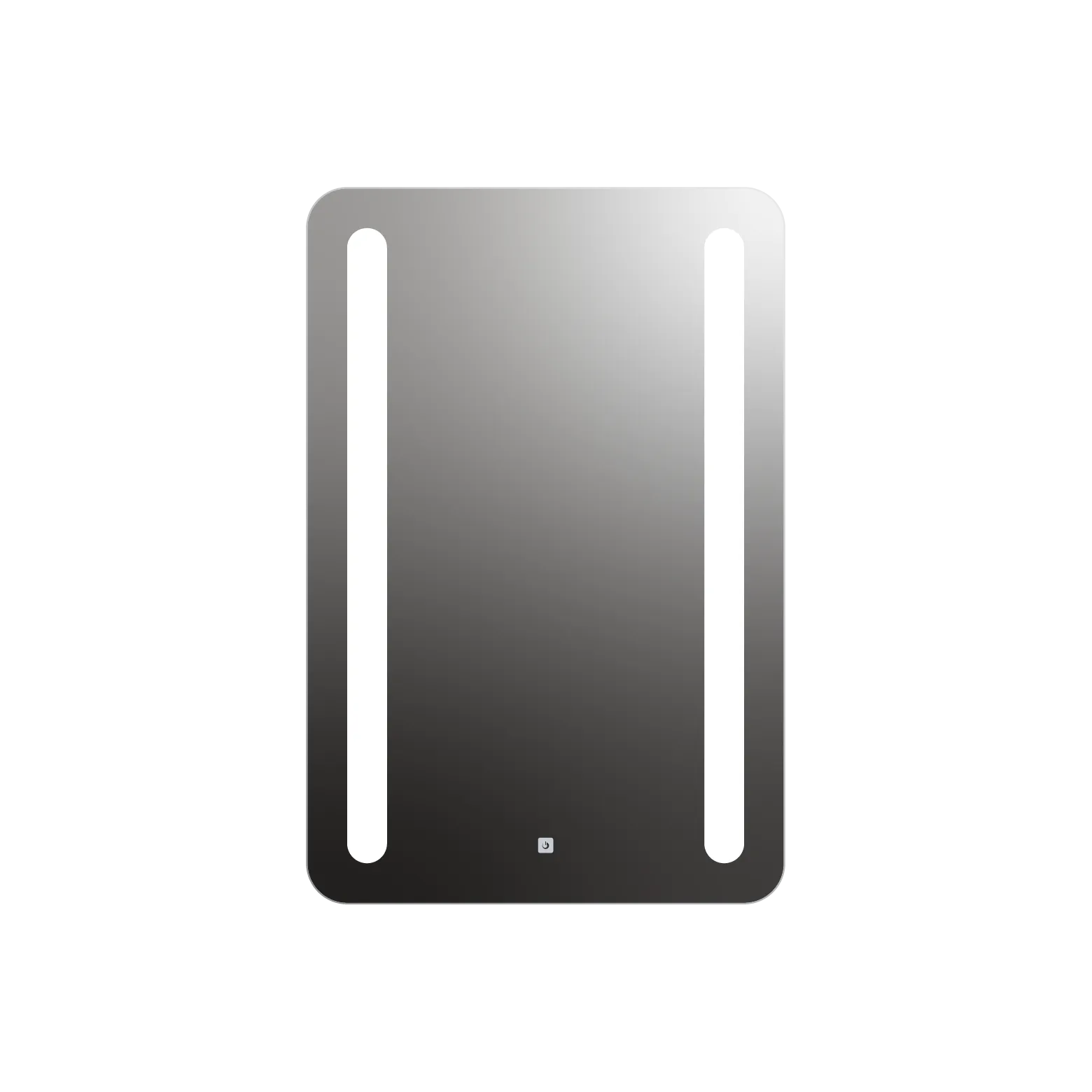 Lumin Rounded Rectangle Lighted Mirror