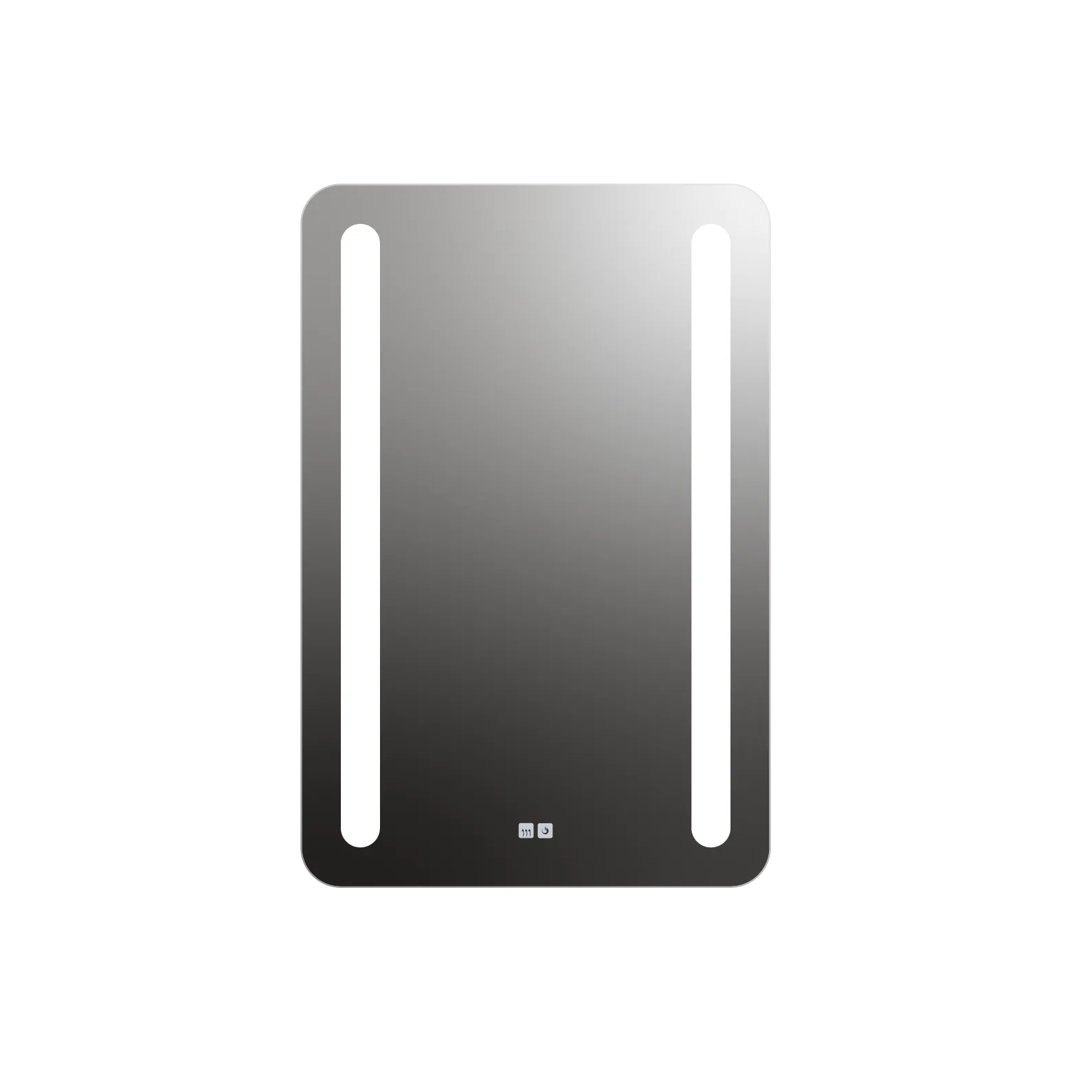 Lumin Rounded Rectangle Lighted Mirror