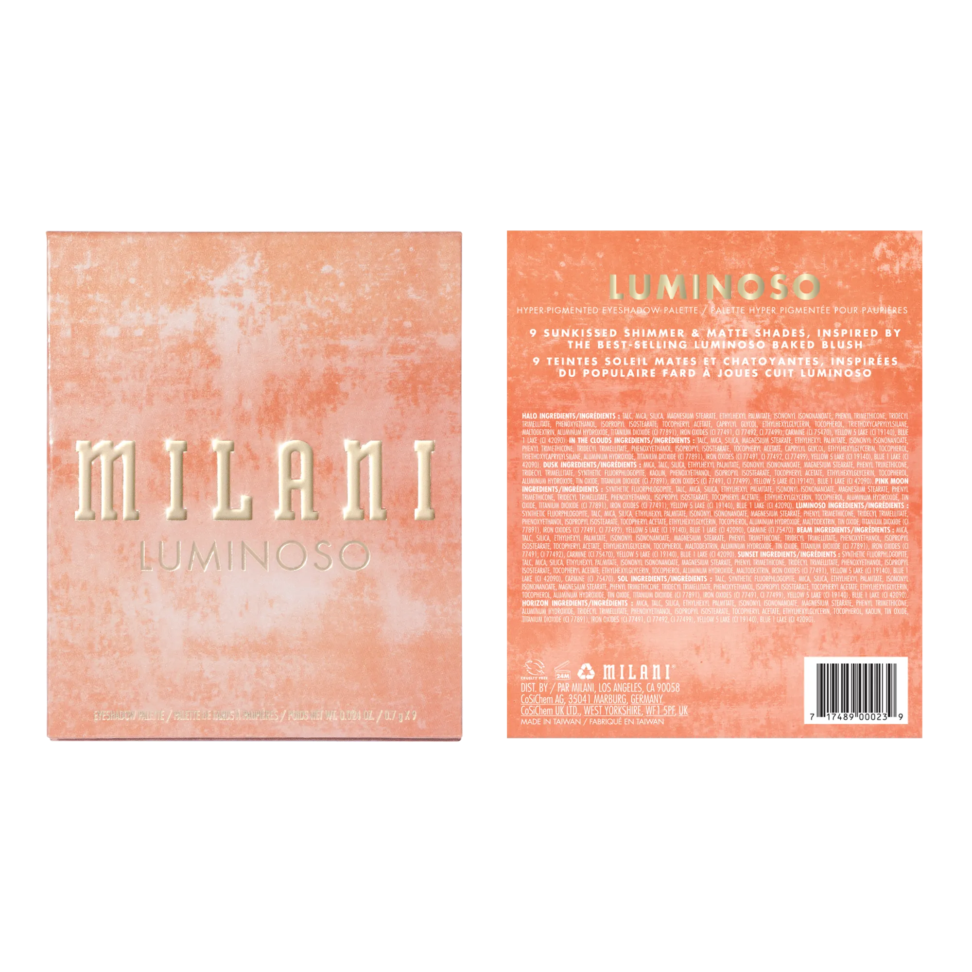 Luminoso Eyeshadow Palette