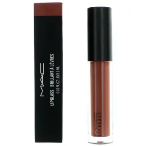 MAC Women's Lip Gloss - Lipglass Glass-Like Finish, 315 Spice, 0.10 oz