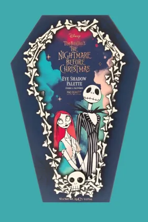 Mad Beauty Disney Nightmare Before Christmas Coffin Eyeshadow Pallet