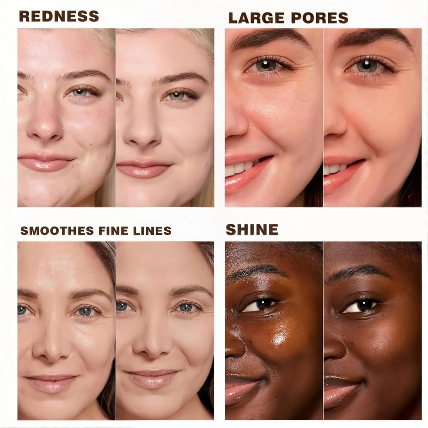 MAEPEOR Oil Control Pressed Powder 5 Colors Long Lasting Waterproof Matte Jelly Pressed Powder Skin-friendly and Powder-free Setting Finishing Face Makeup (01 Fancy)