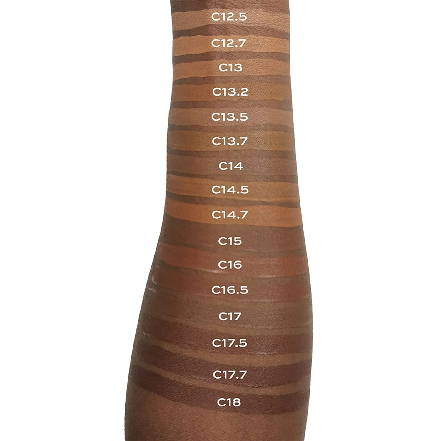 Makeup Revolution Conceal and Define Foundation, Full Coverage & Matte Finish, F13.7 for Dark Skin Tones, Vegan & Cruelty-Free, 0.7 Fl Oz