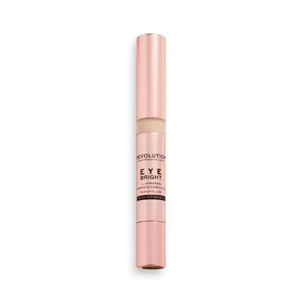 Makeup Revolution Eye Bright Concealer Medium Yellow 12ml