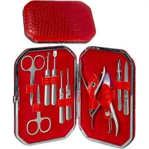 Manicure Set 10 Piece Stainless Steel