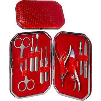 Manicure Set 10 Piece Stainless Steel