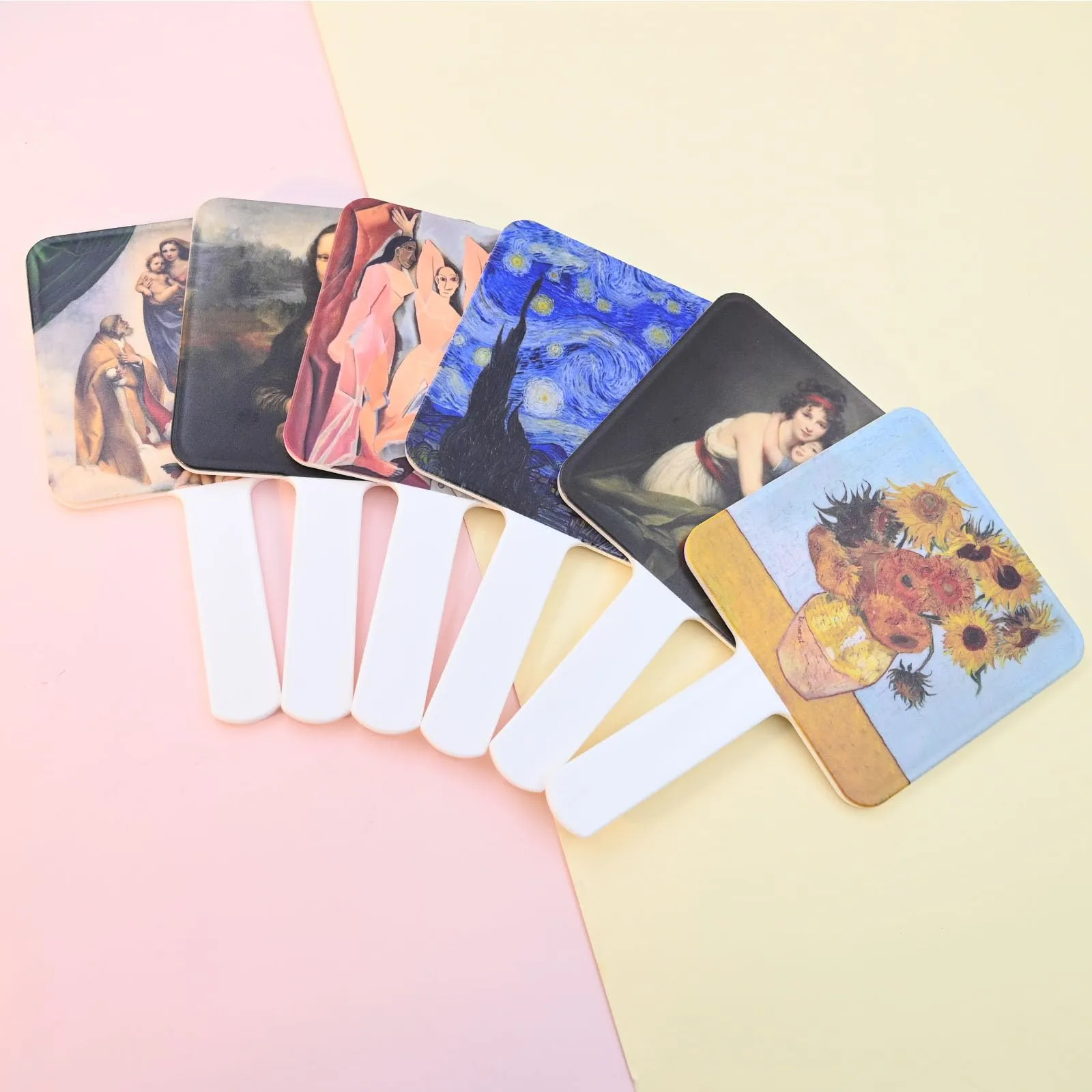 Masterpiece Series - HD Portable Handheld Makeup Mirror (Set of 6)