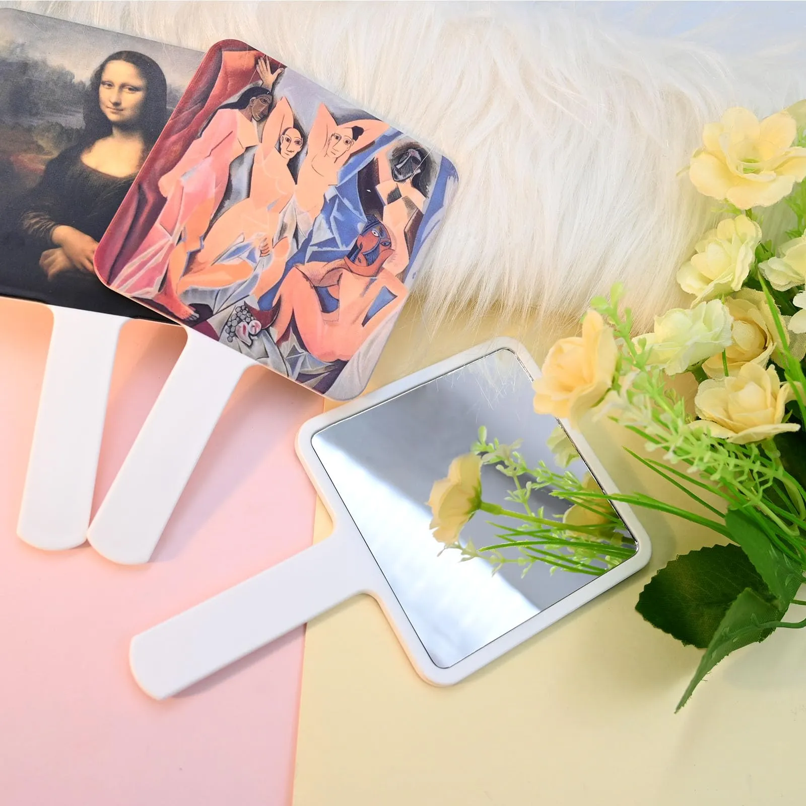 Masterpiece Series - HD Portable Handheld Makeup Mirror (Set of 6)