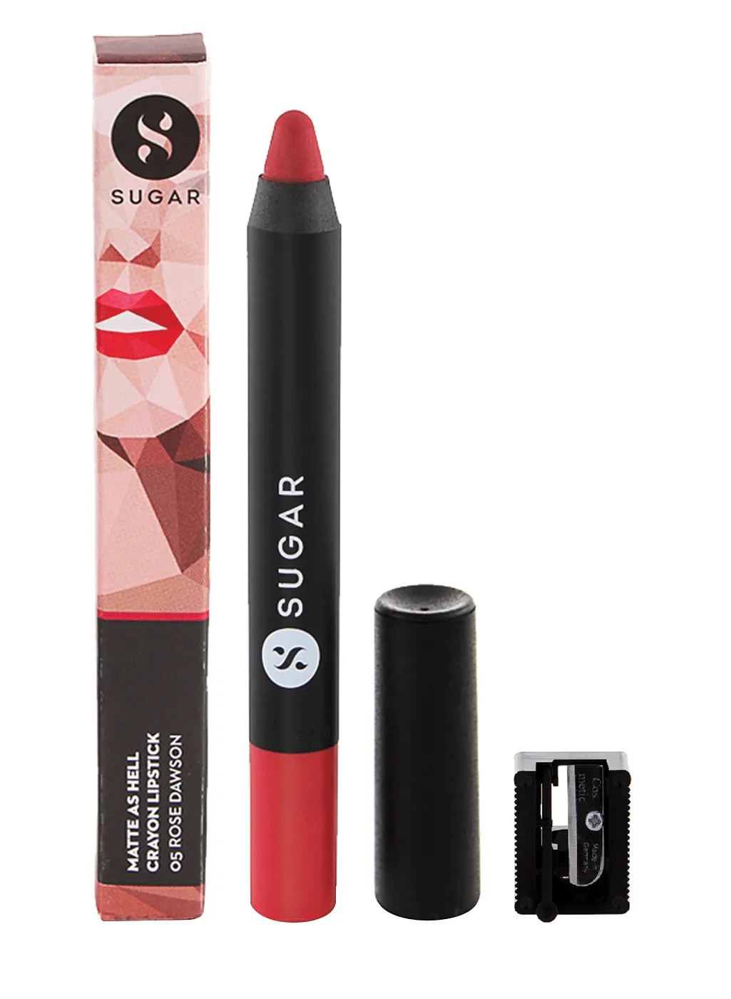 Matte As Hell Crayon Lipstick - 05 Rose Dawson