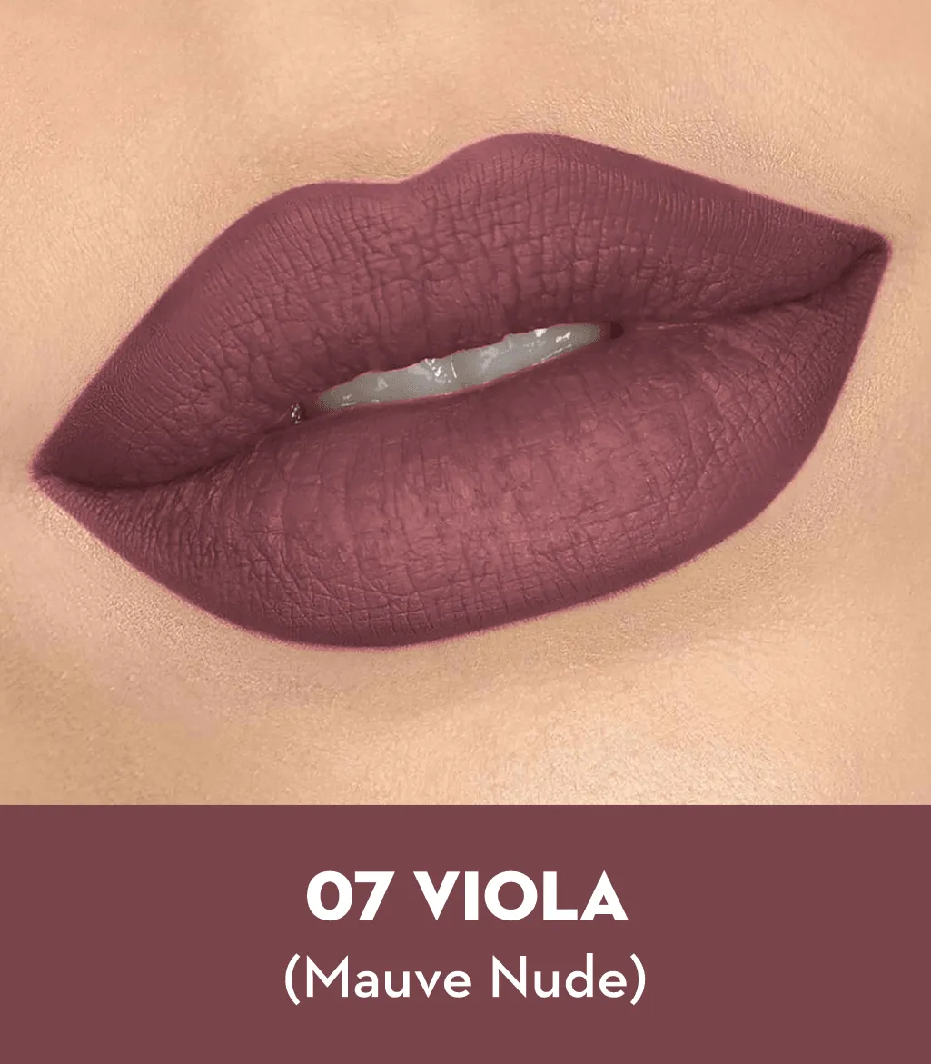 Matte As Hell Crayon Lipstick - 07 Viola