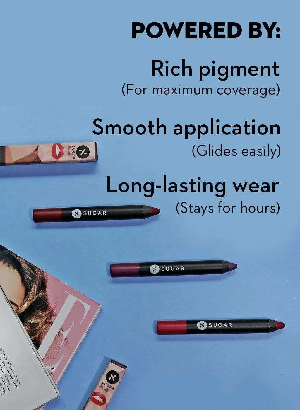 Matte As Hell Crayon Lipstick - 07 Viola