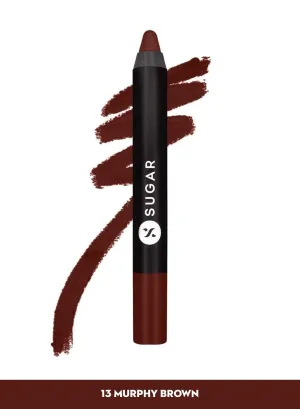 Matte As Hell Crayon Lipstick - 13 Murphy Brown