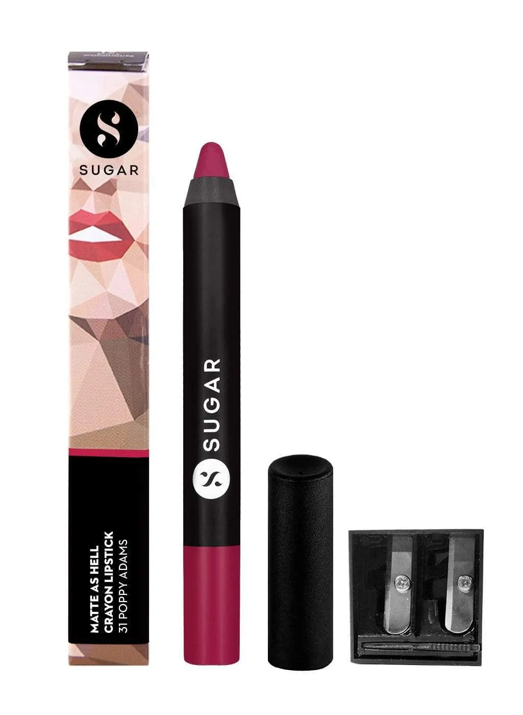 Matte As Hell Crayon Lipstick - 31 Poppy Adams