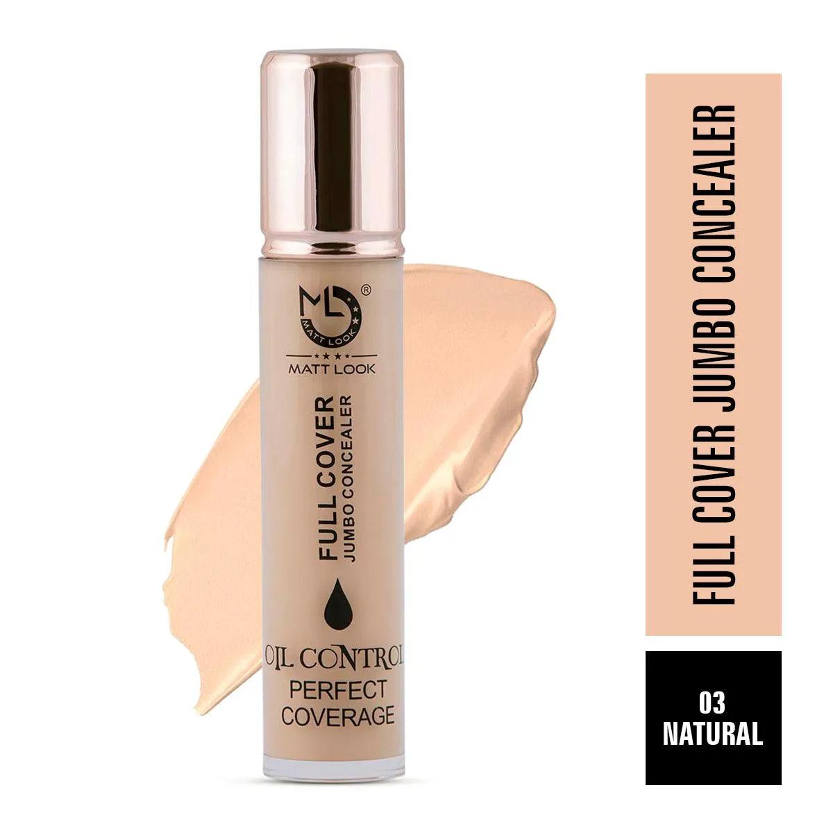 Mattlook Full Coverage Jumbo Concealer. The Ultimate Concealer for Perfect Skin.
