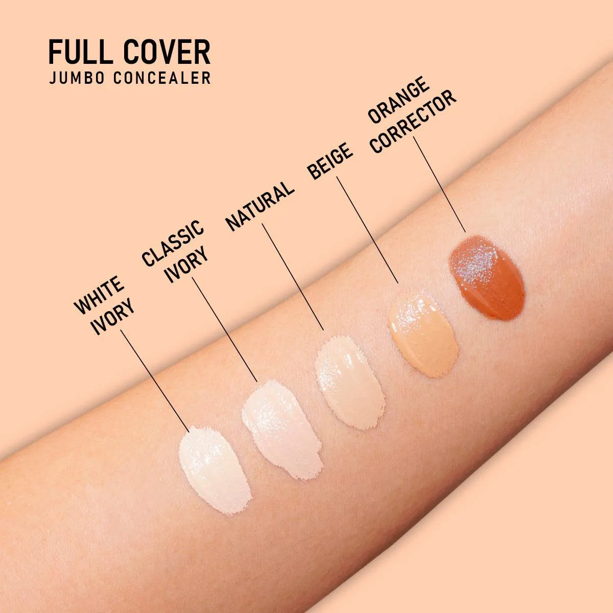 Mattlook Full Coverage Jumbo Concealer. The Ultimate Concealer for Perfect Skin.