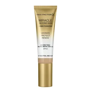 Max Factor Miracle Second Skin Hybrid Foundation 30.0ml 07 NEUTRAL MEDIUM
