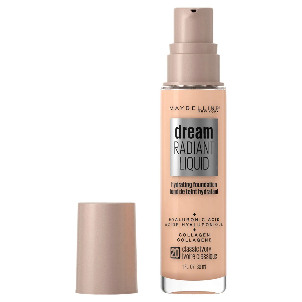 MAYBELLINE Dream Radiant Liquid Foundation - Classic Ivory #20