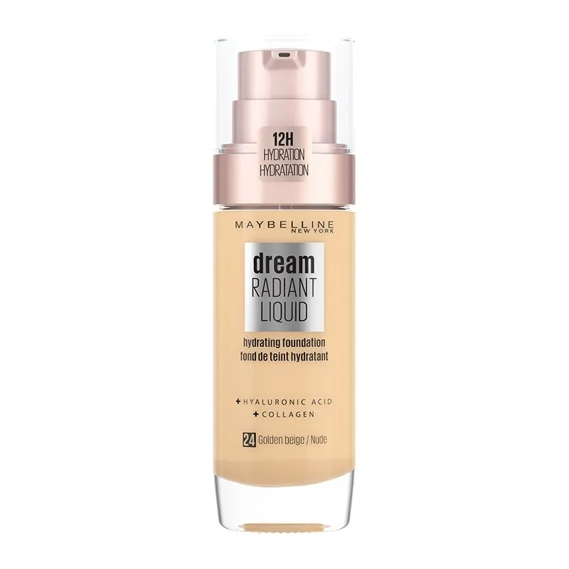 Maybelline Dream Radiant Liquid Hydrating Foundation with Hyaluronic Acid and Collagen
