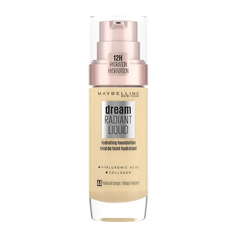Maybelline Dream Radiant Liquid Hydrating Foundation with Hyaluronic Acid and Collagen